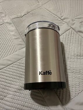 Kaffè Silver Coffee Grinder - Compact Electric Grinder